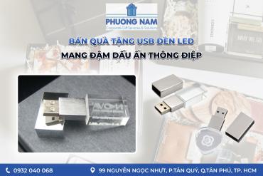 Bán quà tặng USB đèn led mang đậm dấu ấn thông điệp