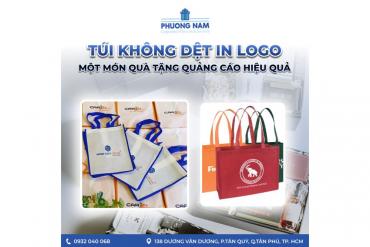 Túi không dệt in logo một món quà tặng quảng cáo hiệu quả