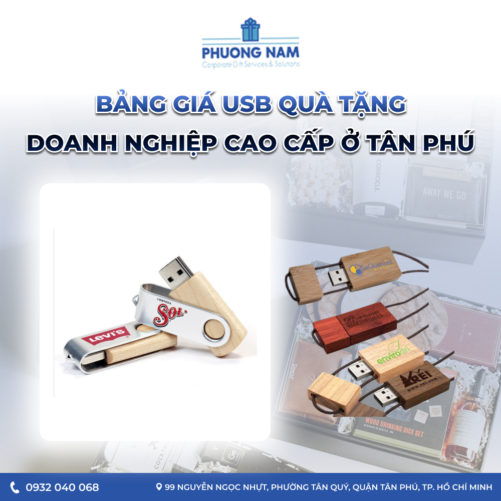 Bảng Giá USB Quà Tặng Doanh Nghiệp [Cập Nhật 2024]