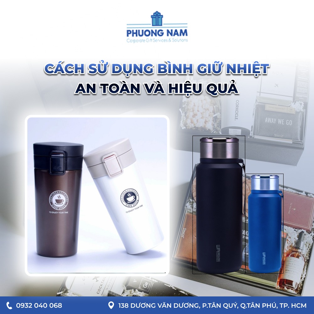 Cách sử dụng bình giữ nhiệt an toàn và hiệu quả