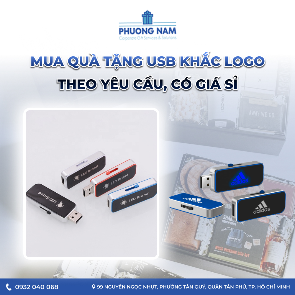 Khám Phá Các Mẫu Quà Tặng Usb Khắc Logo Theo Yêu Cầu, Có Giá Sỉ