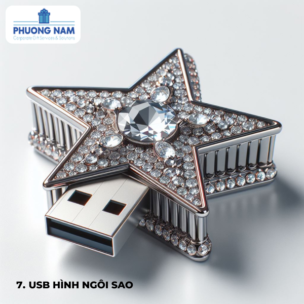 USB quà tặng quảng cáo doanh nghiệp - ngôi sao
