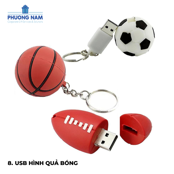 USB quà tặng quảng cáo doanh nghiệp - quả bóng đá